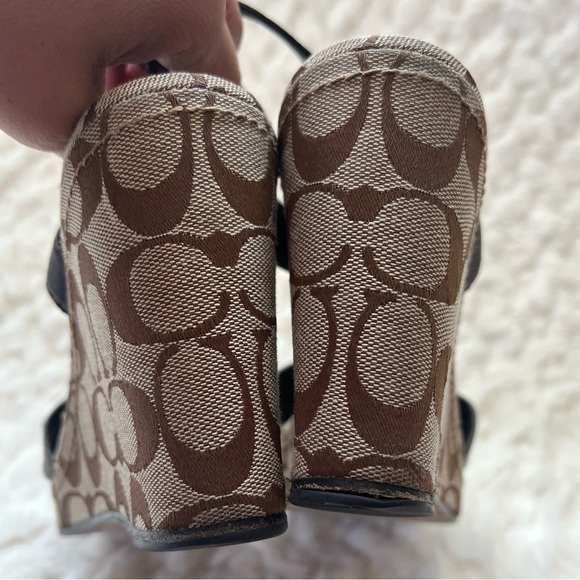 Coach Wedge Sandals - Picture 5 of 10